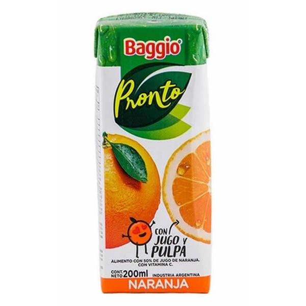 Baggio Pronto Naranja 200ml